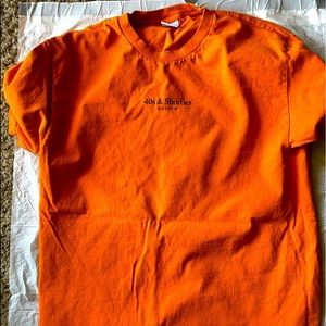 40s & Shorties Men’s Orange Size L t shirt